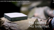 LaCie Fuel 2TB Wireless Portable Hard Drive USB 3.0 Wi‑Fi Mobile Storage picture