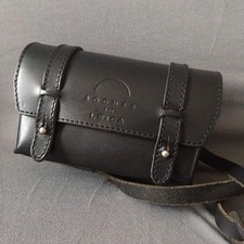 Bogner for Leica Genuine Leather Camera Shoulder Bag Black From Japan picture
