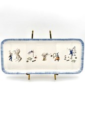 Gien Le Cirque - Large Sandwich Tray, 14” *IN BOX* picture