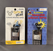 Disney Mickey Mouse/Sorcerer Mickey Flashing Cell Phone Antenna Toppers - 2 pc picture