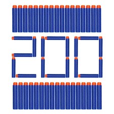 200Pcs Premium Foam Bullets Compatible for Nerf N-Strike Elite Guns picture