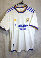 adidas Real Madrid Karim Benzema #9 Soccer Jersey White Men’s Size L picture