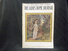 1907 AUGUST LADIES' HOME JOURNAL MAGAZINE - GREAT ILLUSTRATIONS & ADS - ST 1668 picture
