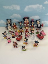 RARE LOT 25  Vintage Disney Mickey & Minnie Mouse Figurines Toy Collectibles NOS picture