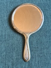 Silver German Antique Hand Mirror  picture