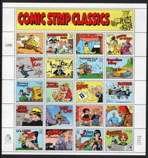 ALLY'S STAMPS US Scott #3000 32c American Comics - Pane [20]  MNH [FP-7] picture