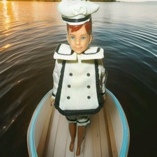 Ricky Victorian Era Sailor Costume - Handmade Doll Clothes - No Doll picture