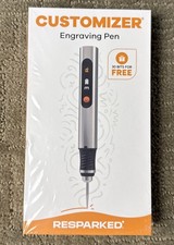 Resparked Customizer Engraving Pen w/ 30 Bits Cordless Portable Rechargeable Kit picture