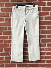Theory Luke Straight Canvas Crop Pants in Hammock, Size 8 - Retail $215 picture