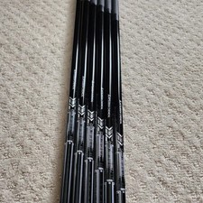 New Uncut Mitsubishi MMT Graphite Iron Shafts 105 Stiff Flex .355 Taper Tip 5-PW picture