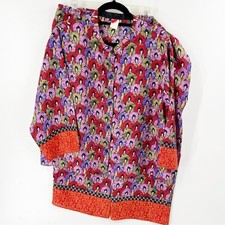 ✅ Vintage Josie Natori Japanese Geisha Kimono PAJAMA SET SIZE LARGE picture