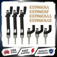 OEM 03H906036A 6PCS Fuel Injectors For 2012-2016 Volkswagen Passat 3.6L V6 picture