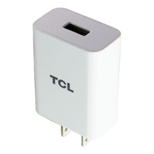 TCL (5V/3A) Adaptive Output Single USB Port Travel Charger Wall Adapter - White picture