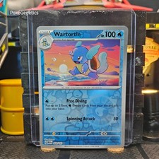 Wartortle 151 Reverse Holo Pokémon TCG 008/165 Scarlet & Violet Uncommon picture