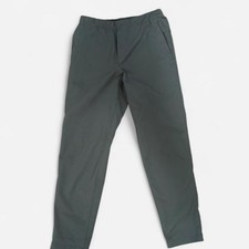 Lululemon Jogger Pants Mens Small Olive Green Stretch Drawstring Athletic picture