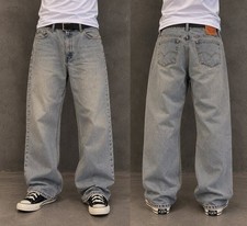 Levi's 505 Light Blue Wash Relaxed Fit Jeans Vintage Denim picture