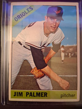 Topps 1966 Topps #126 Jim Palmer Rookie Baltimore Orioles Baseball Card [Base] picture