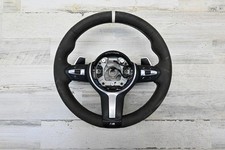 12-21 BMW F22 F30 F32 F36 M Sport Alcantara Steering Wheel Heated w/Shifters OEM picture