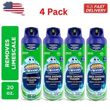 Scrubbing Bubbles Mega Shower Foamer Aerosol, Tough Foaming Bathroom (Pack of 4) picture