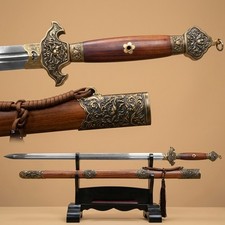 Chinese Jian Sword Handmade Stainless Steel Blade Traditional Sword Replica picture