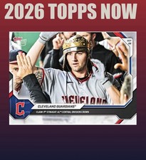 💥2026 Topps Now #728💥CLEVELAND GUARDIANS Clinch Division -  Presale picture
