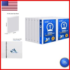 3 Ring Binder 1 Inch, ViVin Sturdy 1