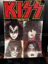 KISS World Tour '77 & '78 Concert Program picture