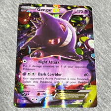 Pokemon Gengar EX 34/119 XY Phantom Forces Ultra Rare Holo English 2014 170HP picture
