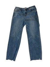 Quince Straight Leg Jeans Size 29 Blue Raw Hem picture