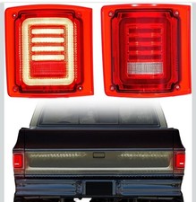 LED Tail Light Turn Signal Brake Lamp Set For 73-91 Chevrolet C10 K10 GMC Sierra picture