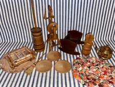 Antique & Vintage Dollhouse Primitives, Early American Country Miniatures picture