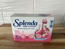 Splenda Peel & Pour Pink Lemonade Zero Sugar Drink Mix (6 liquid pods) NEW picture