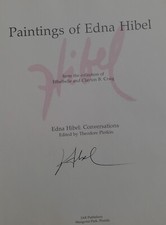 Paintings of EDNA HIBEL 1974 First Edition SIGNED Numbered Limited Edition picture