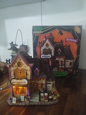 Lemax Spooky Town Full Moon Apothecary -Lighted -Animated (2008 Limited Edition) picture
