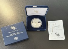2016-W AMERICAN EAGLE ONE OUNCE SILVER PROOF COIN w COA & ORIGINAL BOX** picture