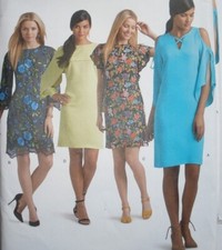 Simplicity 8544 Misses & Miss Petite Dresses Sewing Pattern sizes 6-14 or 14-22 picture