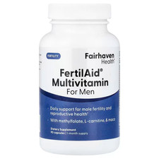 Fairhaven Health FertilAid Multivitamin for Men, Male Fertility, Exp. 01/2029 picture