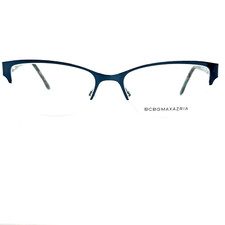 BCBGMAXAZRIA Kana Teal Eyeglasses Frames 53-17-135mm B34mm H16682 picture