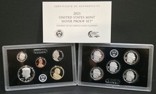 2023-S U.S. Mint Silver Proof Set Full 10-Coin Collection w Box and COA picture