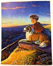 1940s Anthony Cucchi Calendar Print - Dreams of Days to Come Fleming Calendar Co picture