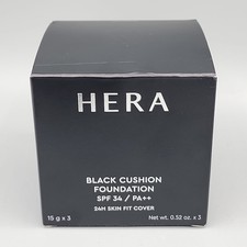 HERA Black Cushion Foundation SPF34 PA++ 15g Expires 6-2029 picture