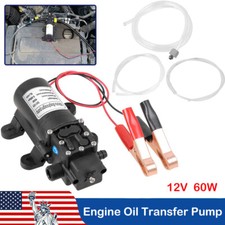 USA 12V Motor Oil Fuel Fluid Extractor Electric Siphon Transfer Change Pump 60W picture