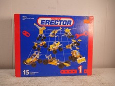 Vintage Meccano Erector Set 203 Parts 15 Illustrated Models Set #1 NEW picture