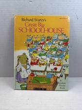 Vintage 1969 Richard Scarry's Great Big Schoolhouse Childrens Book picture