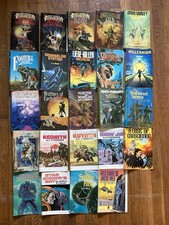 Lot of 24 Classic Sci Fi SF Hardcover Book Covers Vintage PKD Asimov Pohl Rey picture