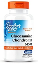 Doctor's Best Joint Health Support – Glucosamine Chondroitin MSM, 240 Capsules picture