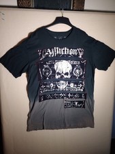 Vintage Affliction Y2K RARE Skull 2 SIDED Black Tshirt 3XL picture