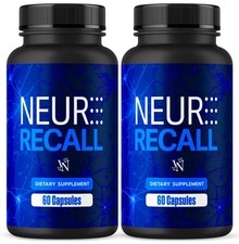Neuro Recall Dietary Supplement Advanced Formula for 120CT Neurorecall pill picture