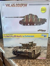 Dragon 6570 Pz.Bef.Wg.III Ausf.J w/Schürzen + Cyber-Hobby VK.45.02(P)V 1/35 picture