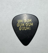 Eddie Van Halen Guitar Pick *Very Rare* Uh Guh Guh From Dallas Stage 12/4/1991 picture
